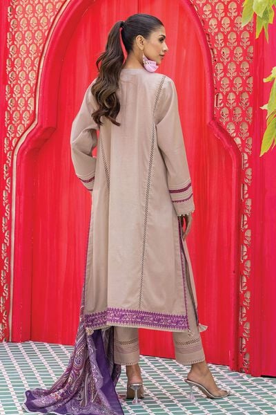 Dobby | 
Embroidered | Fabrics 3 Piece | AED 160.00