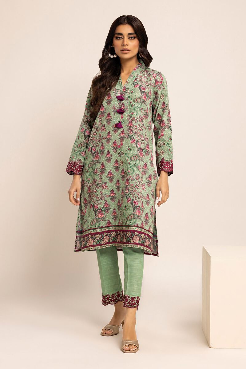 Slub Crosshatch | Embroidered | Fabrics 2 Piece | Top Bottoms | null