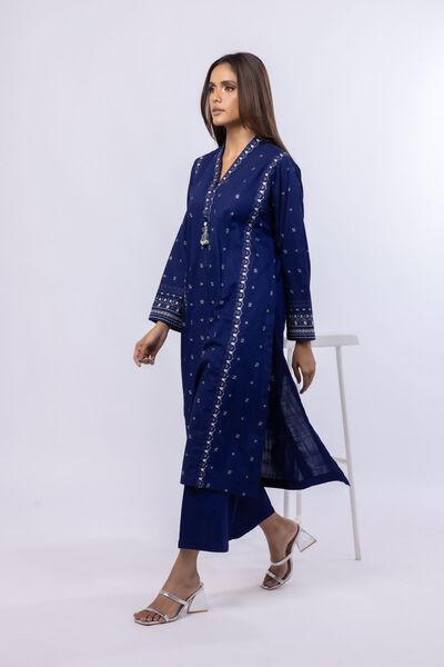 Dyed | Crosshatch Poplin | Pants | AED 60.00