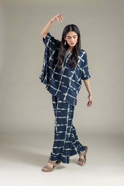 Printed | Viscose Crinkle | Trousers | AED 30.00