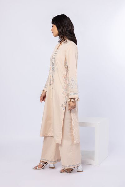 Embroidered | Cotton Dobby | Pants | AED 80.00