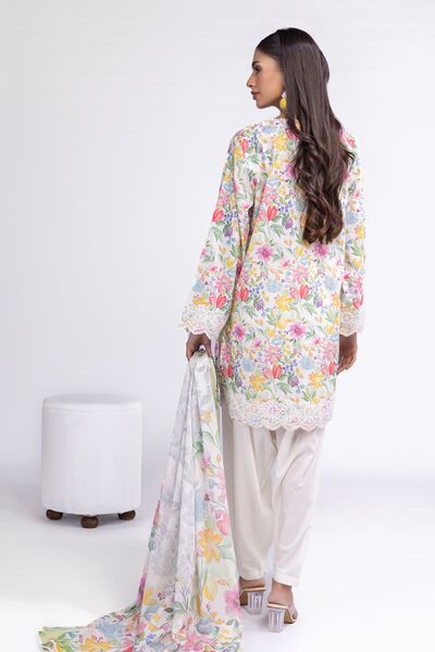 Embroidered | Lawn | Fabrics 3 Piece | AED 80.00
