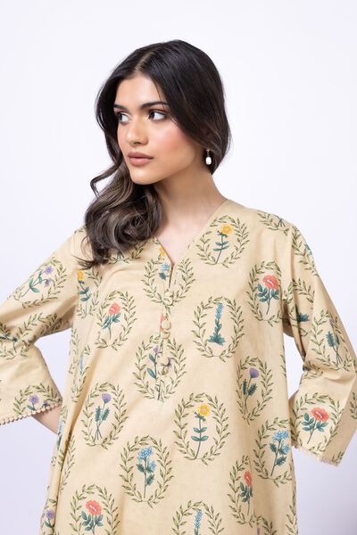Printed | Cambric | Kurta | AED 40.00