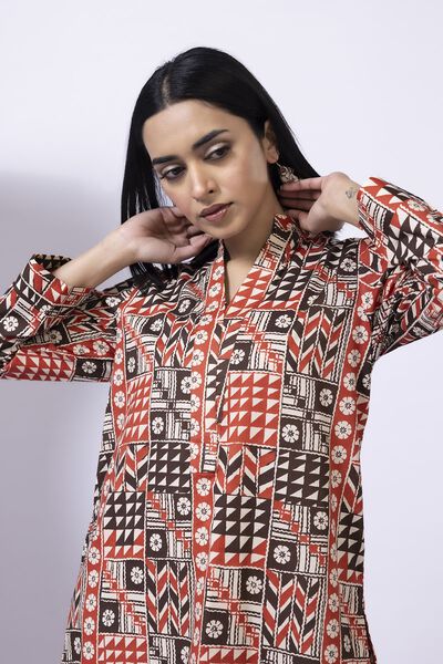 Printed | Cambric | Kurta | AED 40.00