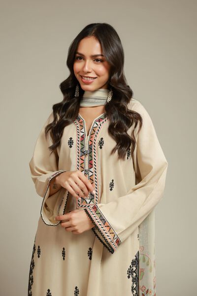 Embroidered | Cambric | Fabrics 3 Piece | AED 200.00