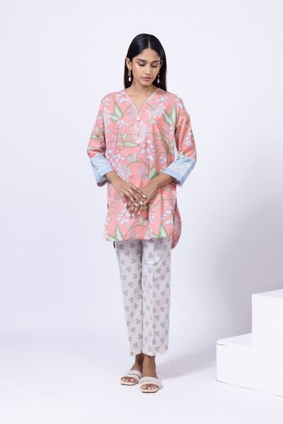 Printed | Cambric | Kurta | AED 24.00