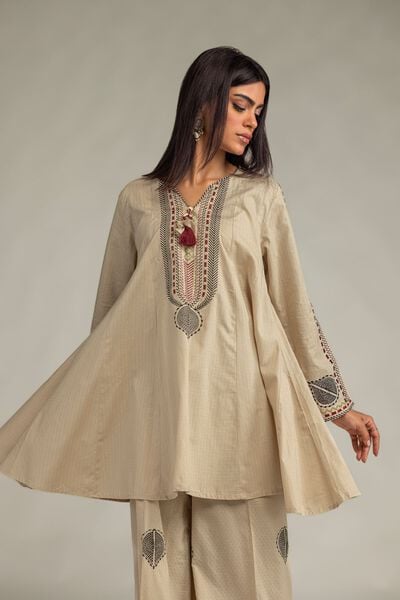 Embroidered | Cotton Dobby | Kurta | AED 180.00