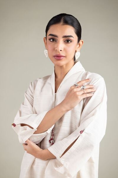 Dyed | Textured Cotton | Kurta | AED 100.00