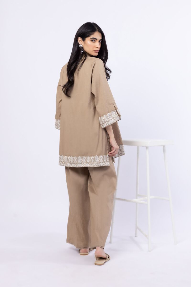 Embroidered | Ripple Crinkle | 2 Piece Co-ord Set | null