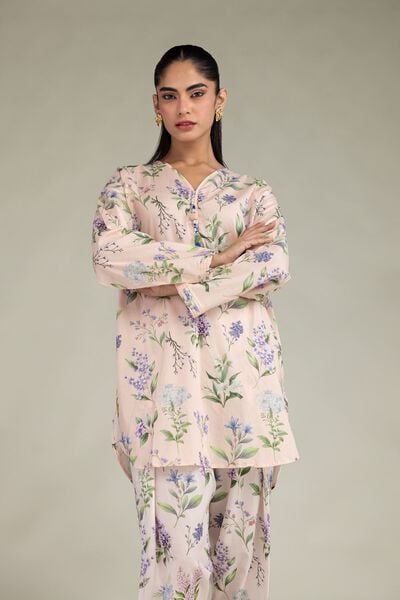 Printed | Cotton Viscose | Short Floral Kurta | AED 150.00
