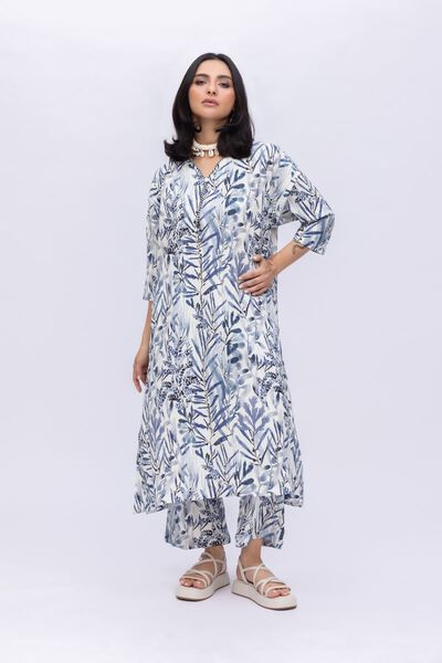 Printed | Ripple Crinkle | Kurta | AED 100.00