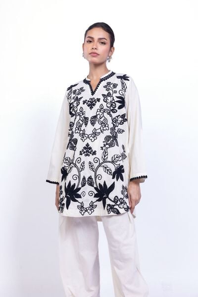 Embroidered | Cotton Dobby | Kurta | AED 160.00