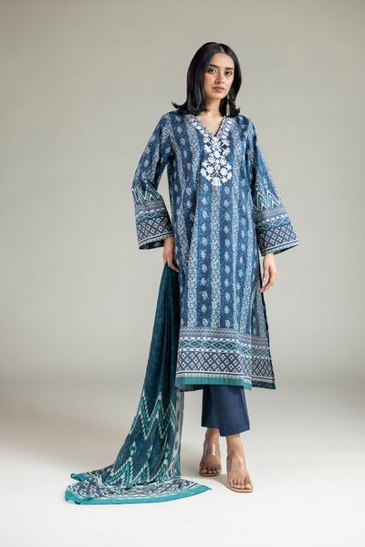 Embroidered | Lawn | Fabrics 3 Piece | AED 180.00