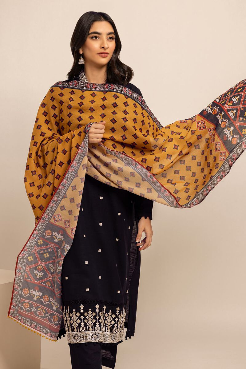 Embroidered | Crosshatch | Fabrics 3 Piece | null