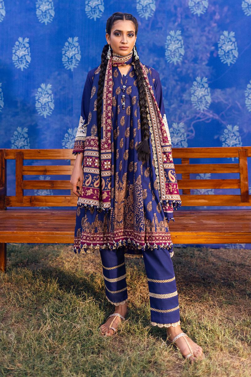 Embroidered | Light Khaddar | Fabrics 3 Piece | null
