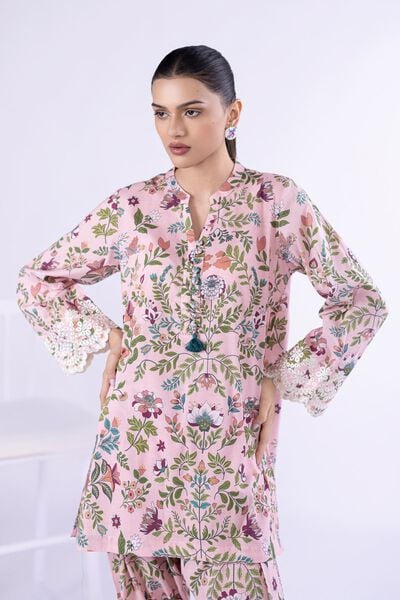 Embroidered | Cambric | Kurta | AED 100.00