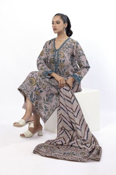 Embroidered | Light Khaddar | Fabrics 3 Piece | AED 140.00