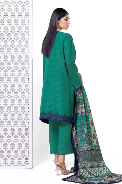 Light khaddar Messuri | Embroidered | Fabrics 3 Piece | AED 180.00