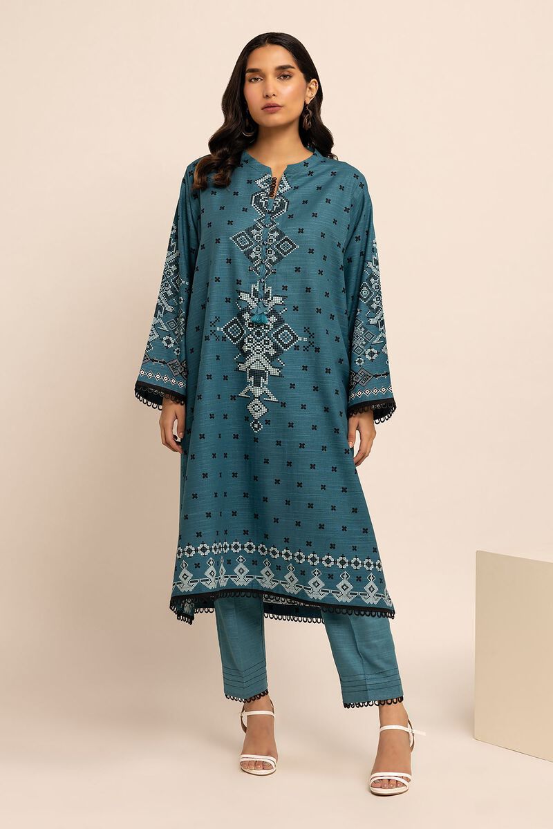 Khaddar | Printed | Fabrics 2 Piece | Top Bottoms | null