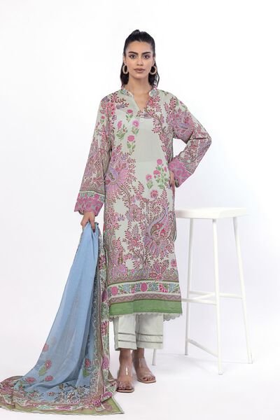 Embroidered | Lawn | Fabrics 3 Piece | AED 80.00