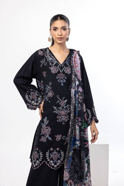 Embroidered | Crosshatch | Fabrics 3 Piece | AED 200.00