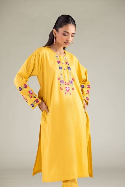 Embroidered | Cambric | Kurta | AED 180.00
