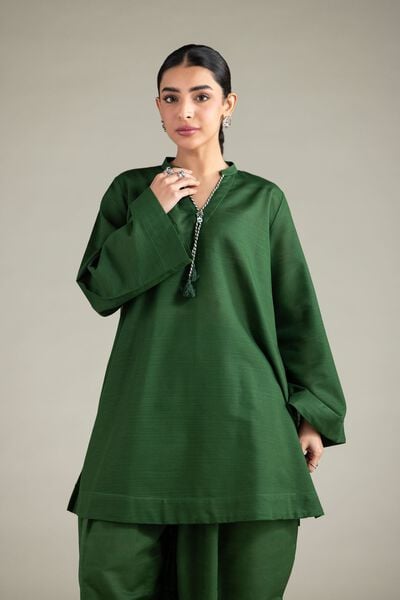Dyed | Textured Cotton | Kurta | AED 100.00