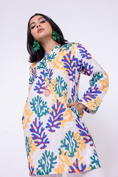 Printed | Cambric | Kurta | AED 40.00
