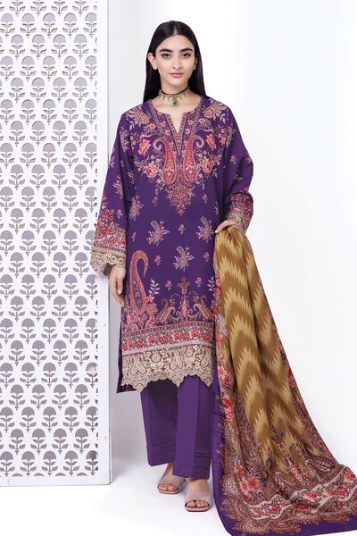 Khaddar | Embroidered | Fabrics 3 Piece | AED 140.00