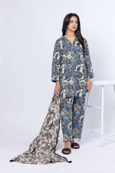 Printed | Cambric | Pants | AED 48.00