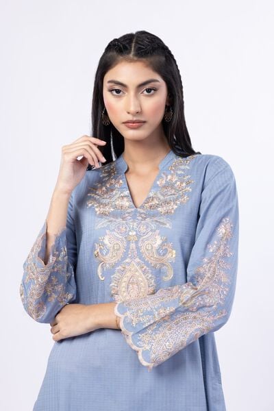 Embroidered | Cotton Dobby | Kurta | AED 120.00