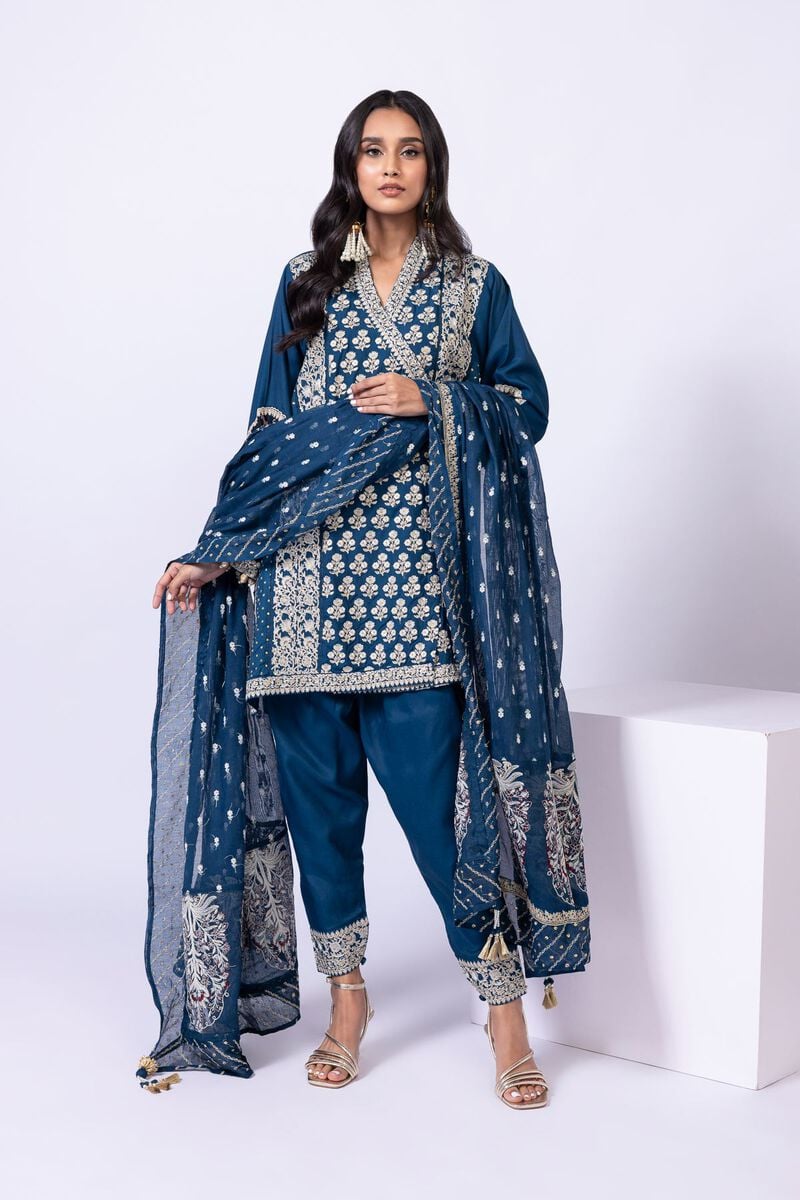Embroidered | Viscose Oak Silk | Shalwar | AED 48.00