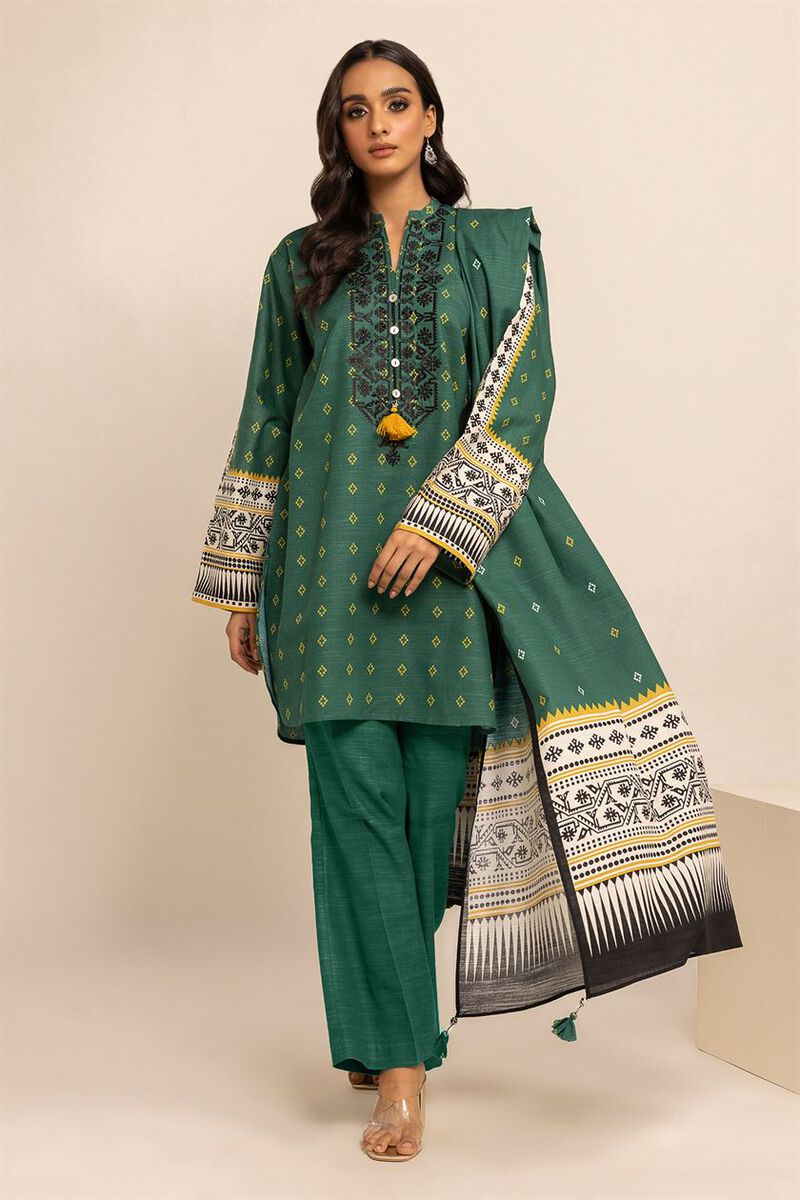 Embroidered | Khaddar | Fabrics 3 Piece | null