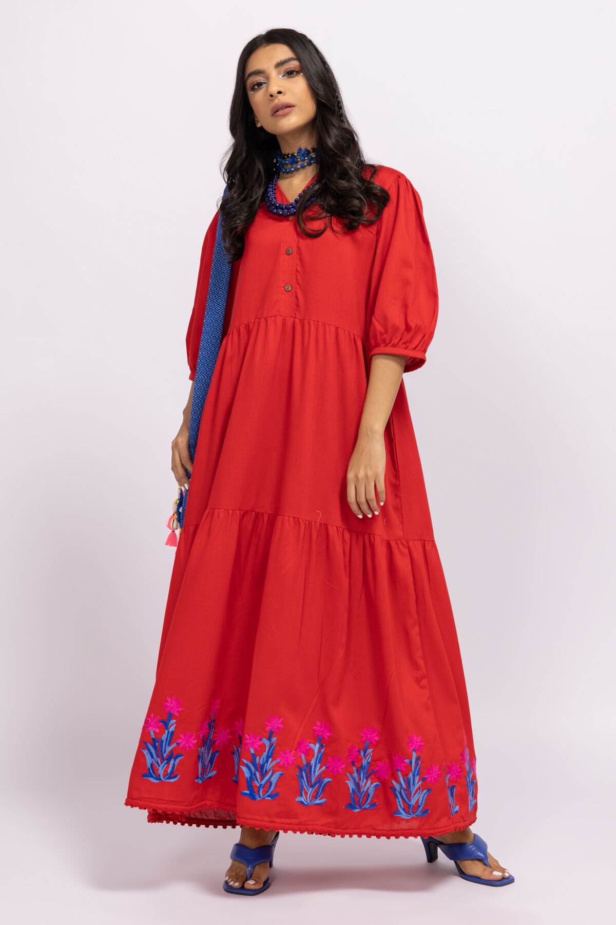 Khaadi long hot sale frocks