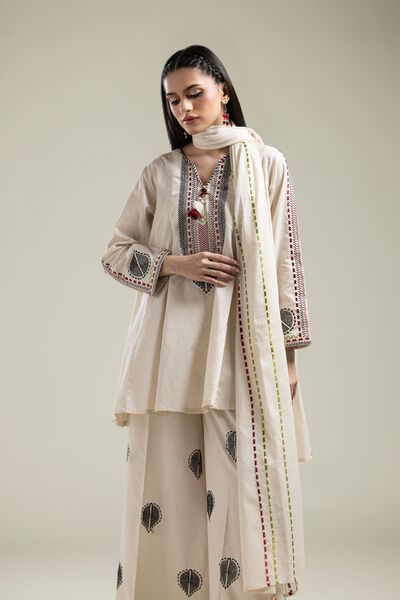 Embroidered | Lawn | Lawn Geometric Dupatta | AED 130.00