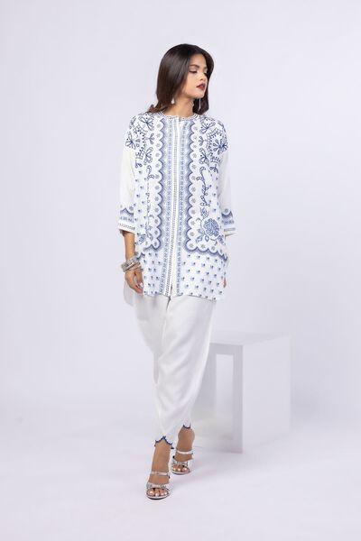 Embroidered | Thai Silk | Pants | AED 46.00