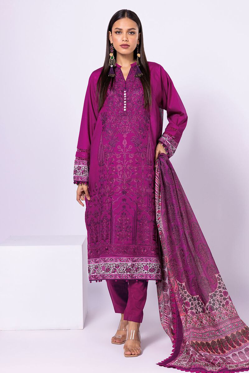Embroidered | Diamond Dobby | Fabrics 3 Piece | null