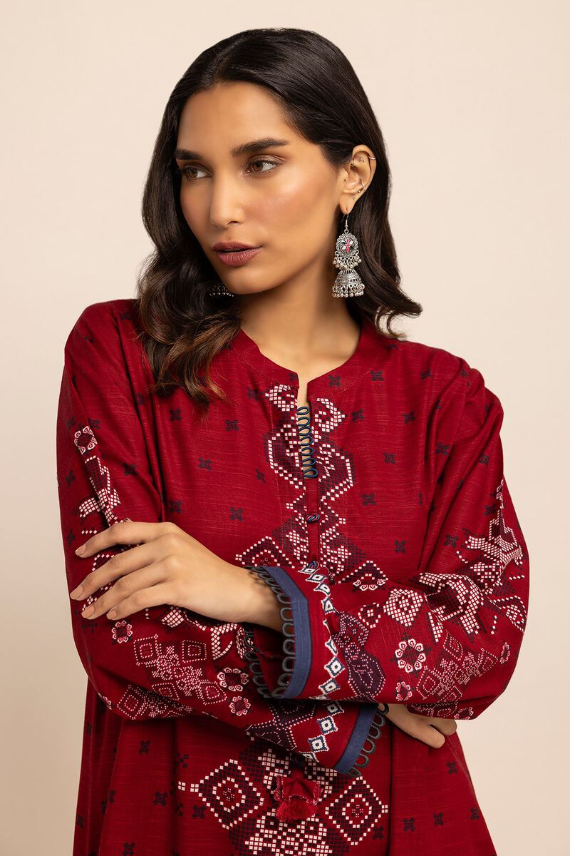 Khaddar | Printed | Fabrics 2 Piece | Top Bottoms | null