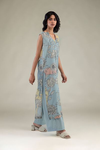 Embroidered | Cambric | Pants | AED 130.00