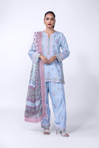 Embroidered | Russian Raw Silk | Kurta | AED 96.00
