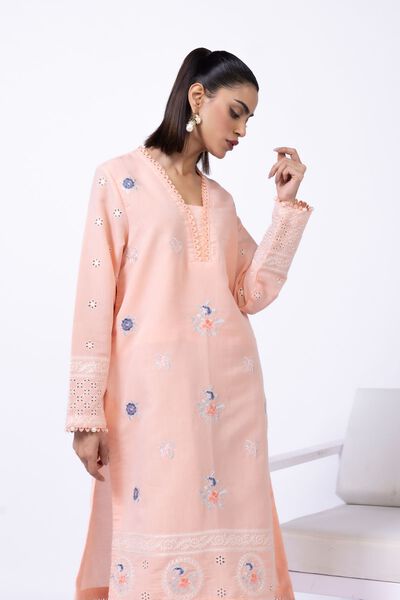 Embroidered | Cotton Reflex | Kurta | AED 72.00