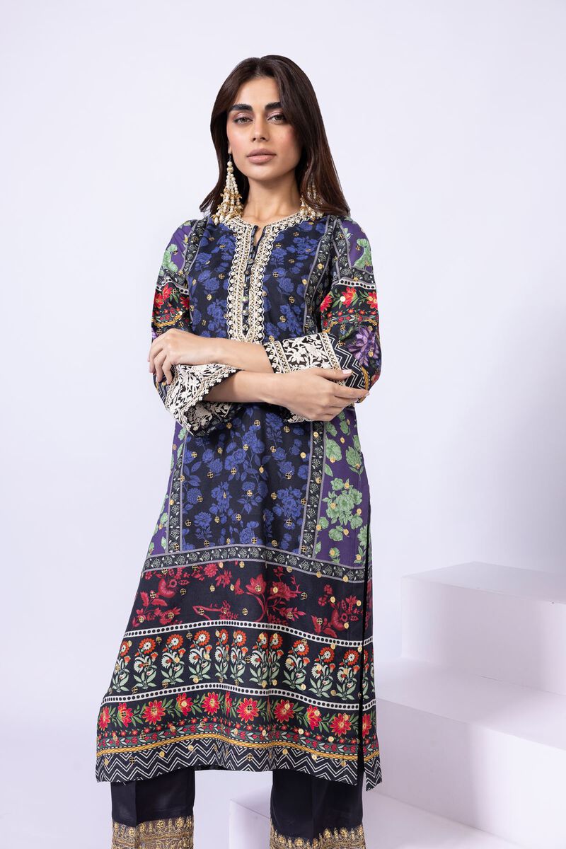 Embroidered | Viscose Oak Silk | Kurta | null
