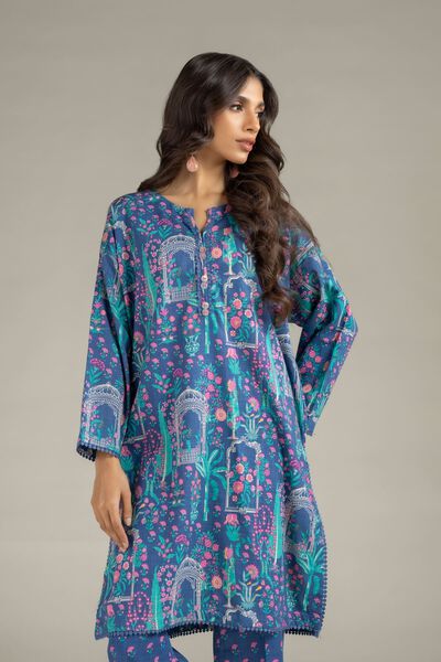 Printed | Heavy Textured Cotton | Kurta | AED 100.00