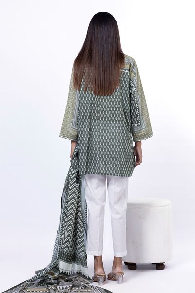 Printed | Lawn | Fabrics 2 Piece | Top and Dupatta | AED 30.00