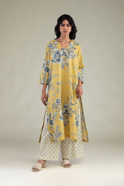 Embroidered | Cambric | Pants | AED 130.00