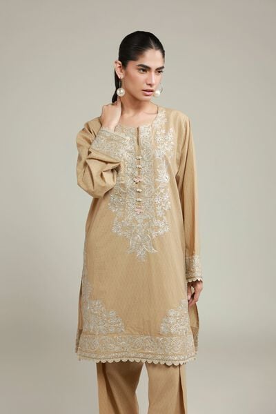 Embroidered | Cotton Dobby | Tailored Dobby Set | AED 230.00