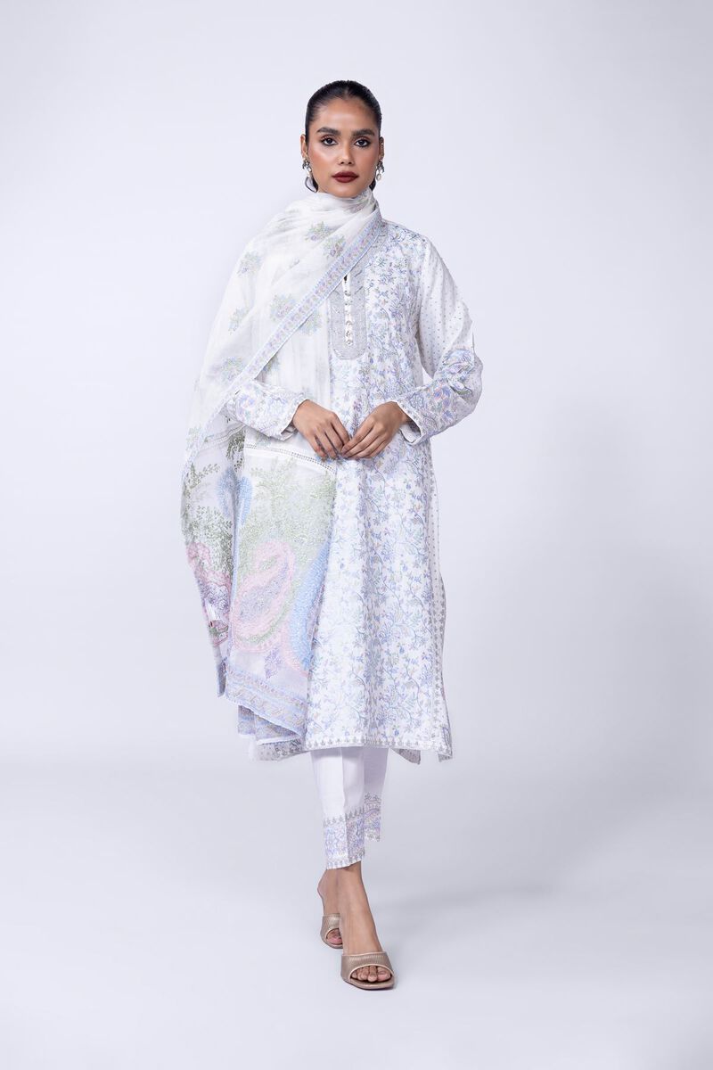 Embroidered | Russian Raw Silk | Pants | AED 36.00