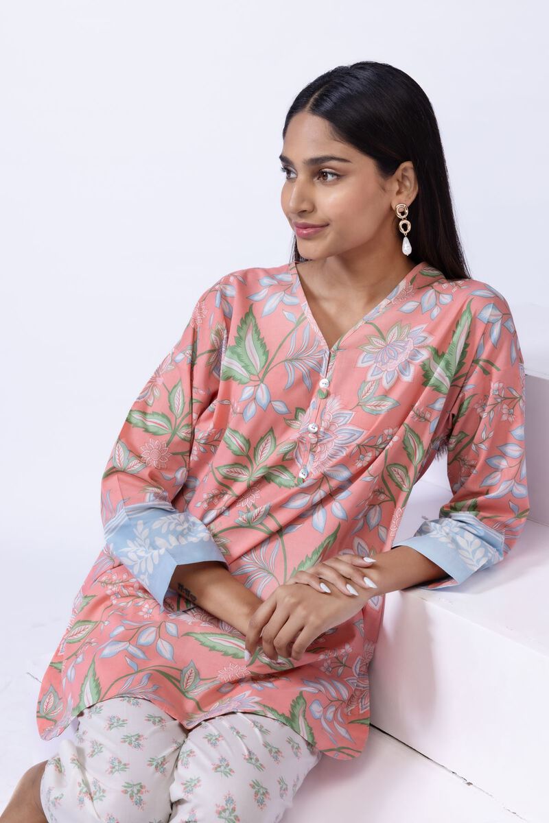 Printed | Cambric | Kurta | AED 24.00