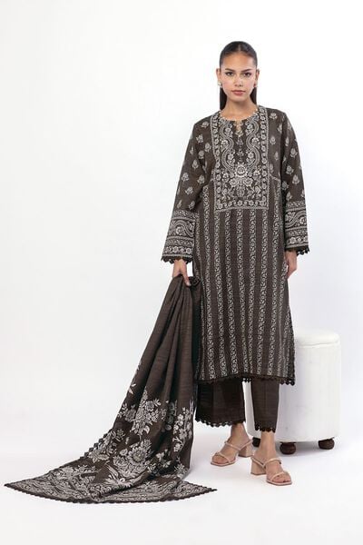 Printed |Light Khaddar | Fabrics 3 Piece | AED 70.00