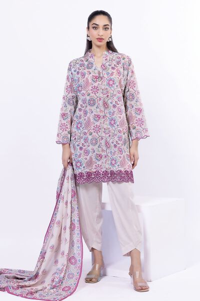 Embroidered | Lawn | Fabrics 3 Piece | AED 160.00